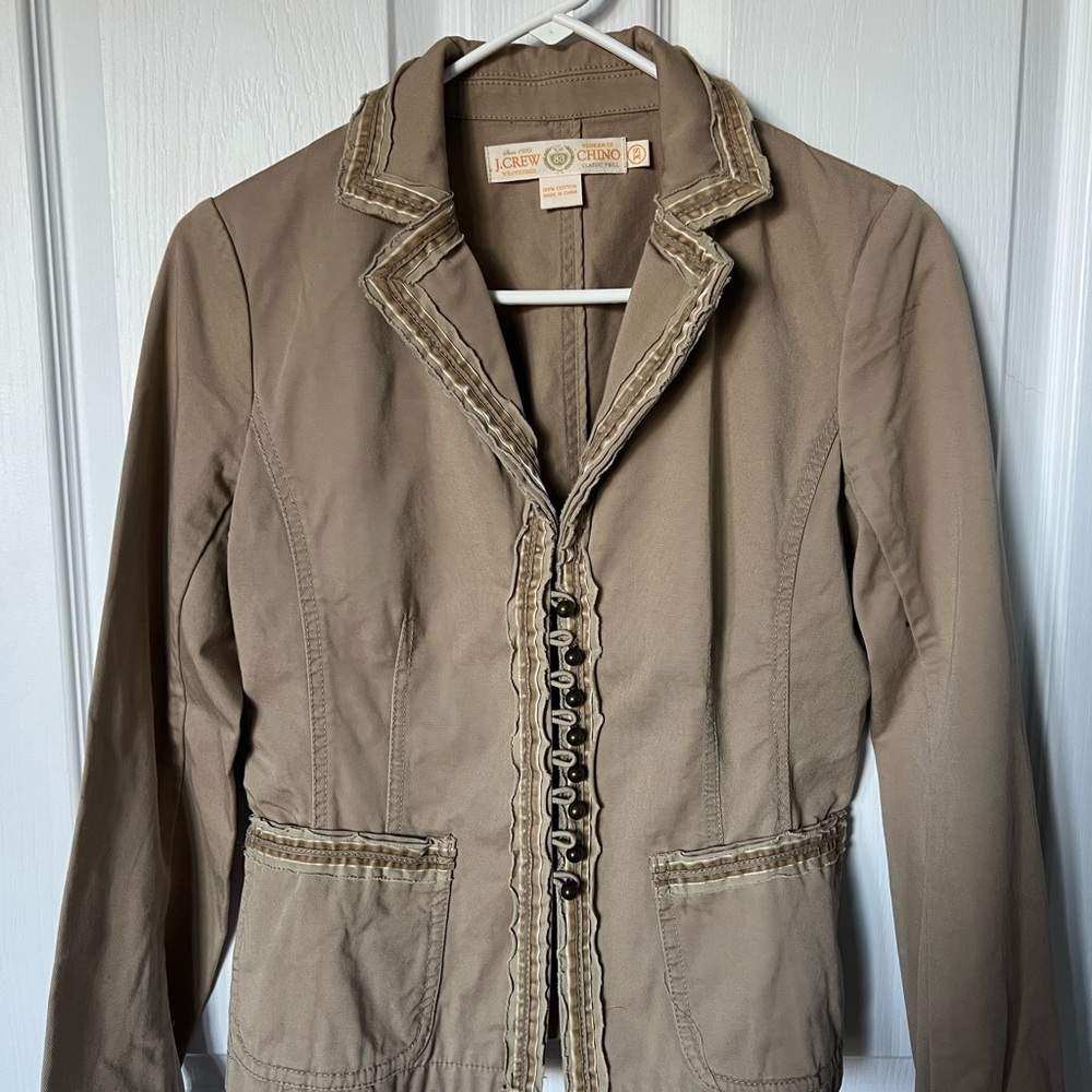 J. Crew Tan Blazer